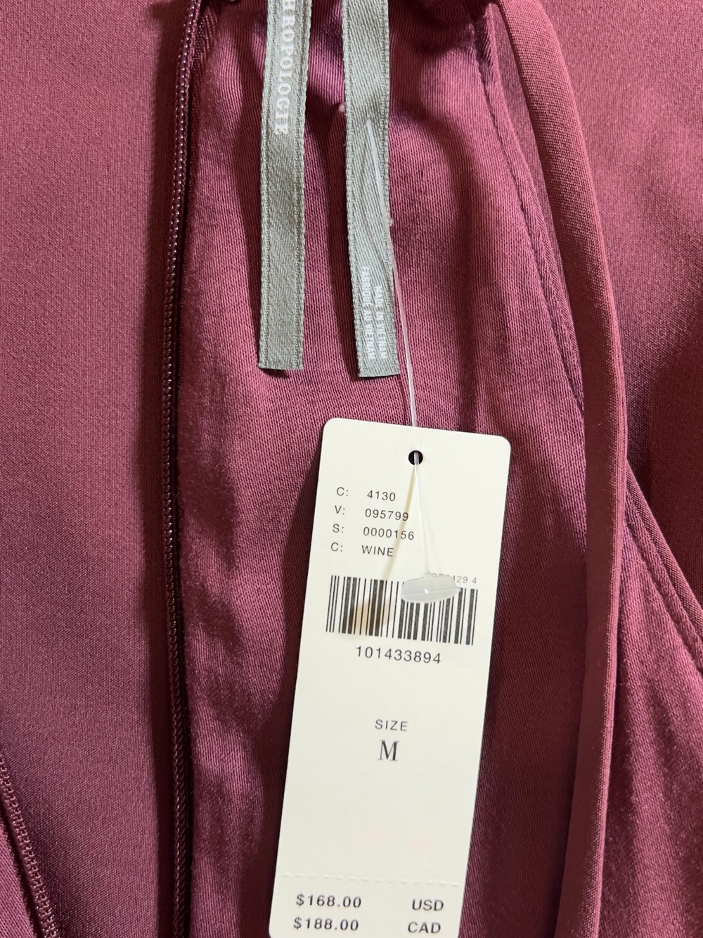 NWT! Anthropologie Halter Cutout Slim Midi Dress. M. Burgundy Retails for $168 - Picture 9 of 14